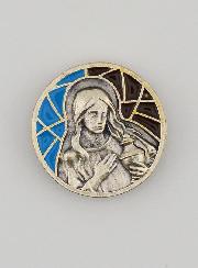 Placa magnética para coche - Santa María Magdalena