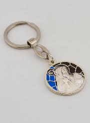Llavero de esmalte de San Benito