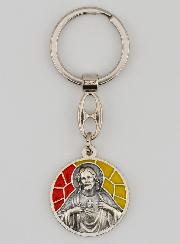 Porta-chaves Esmalte Sagrado Coração de Jesus