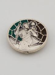 Placa magnética para coche - San Cristóbal