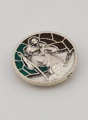 Placa magnética para coche - San Cristóbal