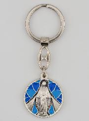 Porta-chaves Esmalte Virgem Milagrosa