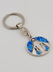 Porta-chaves Esmalte Virgem Milagrosa