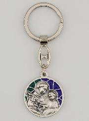 Porta-chaves Esmalte Santo António
