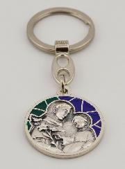 Porta-chaves Esmalte Santo António