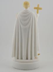 Estátua Santo Expedito em Alabastro Pintado - 19cm