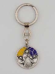 Porta-chaves Esmalte Maria Desatadora dos Nós