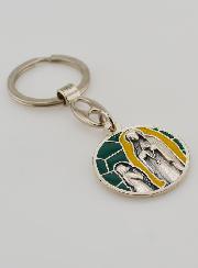 Porta-chaves Esmalte Aparições de Lourdes