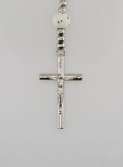 Terço Elástico em Cerâmica - Sagrado Coração de Maria