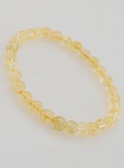 Pulseira em Pedra Natural de Citrino - 6mm