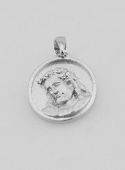 Medalha de Jesus em Prata 925 - 16mm