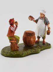 Figura de 'Posadero y cliente' - 6cm