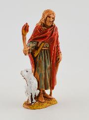 Figura de belén 'Vigilante con su perro' - 6 cm