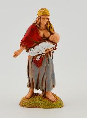 Figura de mujer amamantando - 6 cm