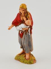 Figura de mujer amamantando - 6 cm