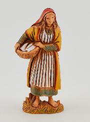 Figura de belén 'Mujer con cesta de ropa' - 6 cm