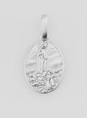 Medalla de Nuestra Señora de Fátima en plata - 16 mm