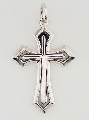 Colgante de cruz gótica - 4 cm
