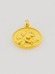Medalha de Batismo Anjo da Guarda - 12mm