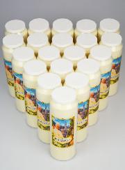 Conjunto de 20 Velas de Novena Papa Leão XIV em Lourdes