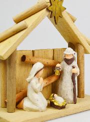 Presépio de Natal Natividade Esculpida - 20cm