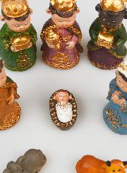 Presépio de Natal 8 Figuras Provençais - 8cm