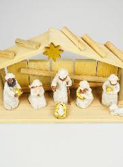 Presépio de Natal Cena 7 Figuras Provençais - 30cm