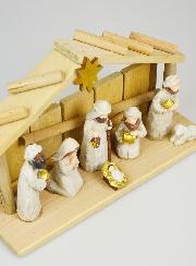 Presépio de Natal Cena 7 Figuras Provençais - 30cm