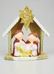 Presépio de Natal Natividade em Grés - 15cm