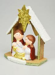 Presépio de Natal Natividade em Grés - 15cm
