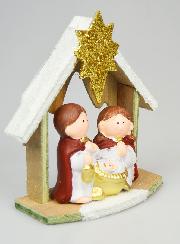 Presépio de Natal Natividade em Grés - 15cm