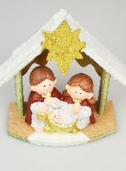 Presépio de Natal Natividade em Grés - 15cm