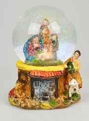 Presépio de Natal Bola de Vidro 12cm - Natividade