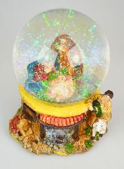 Presépio de Natal Bola de Vidro 12cm - Natividade