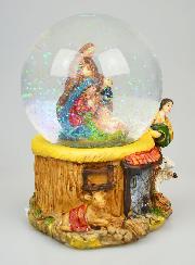 Presépio de Natal Bola de Vidro 12cm - Natividade