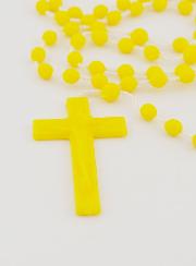 Rosario Plástico Amarillo