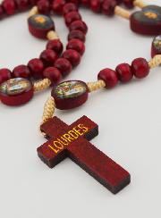Rosario de Madera Santa Bernadette