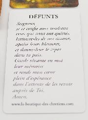 Incienso de Oración por nuestros Fallecidos en Conos