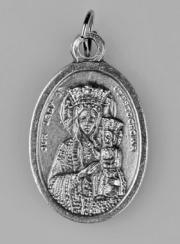 Medalla Religiosa de la Virgen Negra de Czestochowa