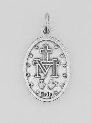 Medalla Milagrosa Metal Platead