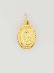 Medalha Milagrosa Dourada 13mm