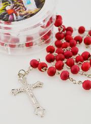 Rosario Niño de Madera de Lourdes