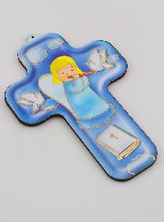 Cruz de Madera Infantil - Angel Guardian Musical