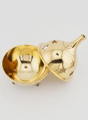 Inciensario de iglesia - Quemador de incienso con base - 9cm