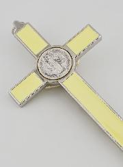 Cruz de San Benito 20cm - Metal Fluorescente