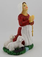 Estatuilla de Santa Bernadette Soubirous - 15 cm