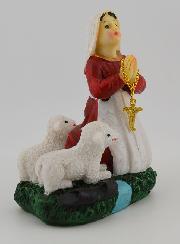 Estatuilla de Santa Bernadette Soubirous - 10 cm